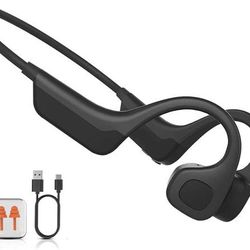 new Bone Conduction Headphones Bluetooth,Running Headphone Wireless Bone Conduction Headphone Earbuds Bluetooth 5.3 with Mic,Open Ear Headphones IPX7 