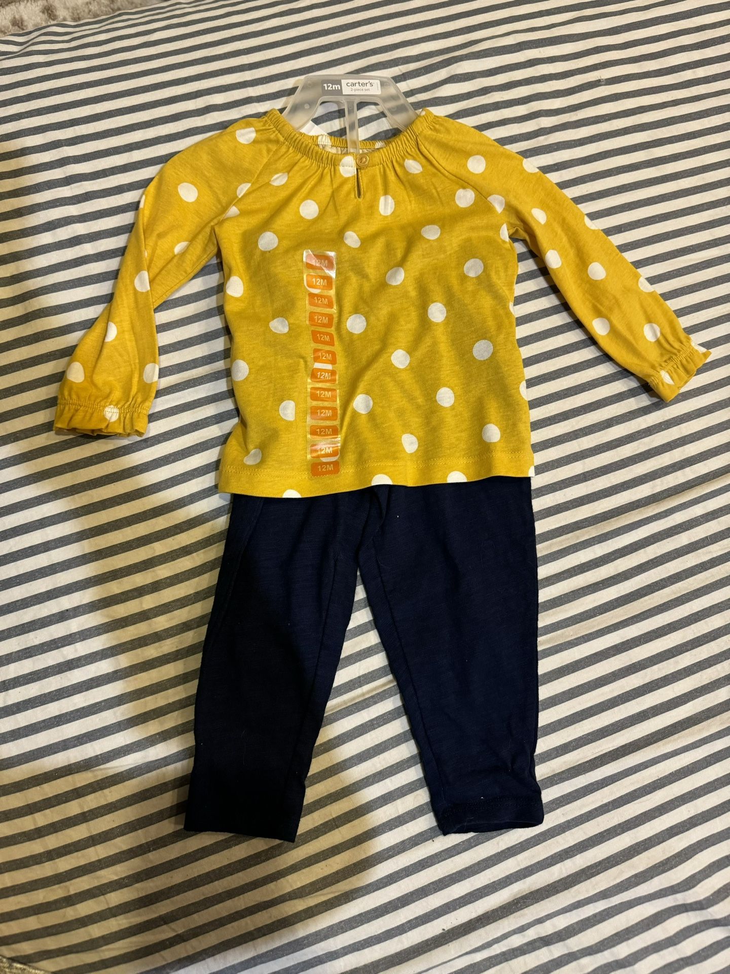 Carters Baby Cloth Set 12month 