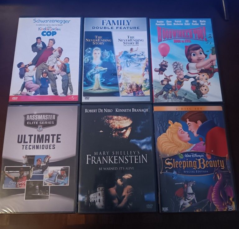 6 Dvds