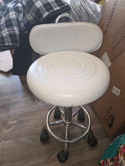 WHITE Vanity Chair