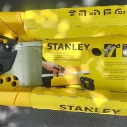 Stanley Miter Box , With Saw