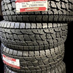 set of brand new tires 31X10.50R15LT landspider Wildtraxx A/T for only $750 all four tires