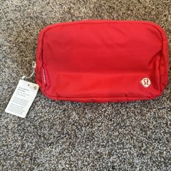Lululemon Red Everywhere Belt Bag 1L Brand New