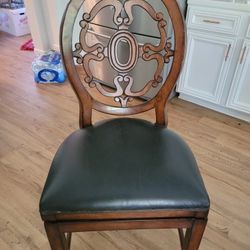 High End Leather Swivel Stools