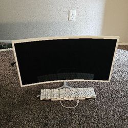 Screen Monitor And Keyboard 