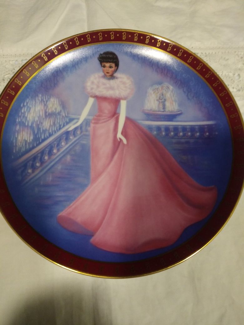 Barbie Plate, Danbury Mint