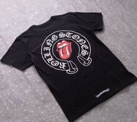 Chrome Hearts black n white  short Sleeve T-Shirt Sizes S/M/L/XL