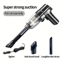 Mini car Vacuum Cleaner Super Strong Suction Dry And Wet Dual Purpose