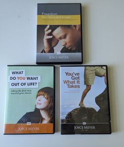 Freedom from worry and anxiety 1 CD set what do you want or of life 1 CD. You've got what it takes 1 CD