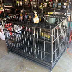XL Dog Cage with Free Lg Cage