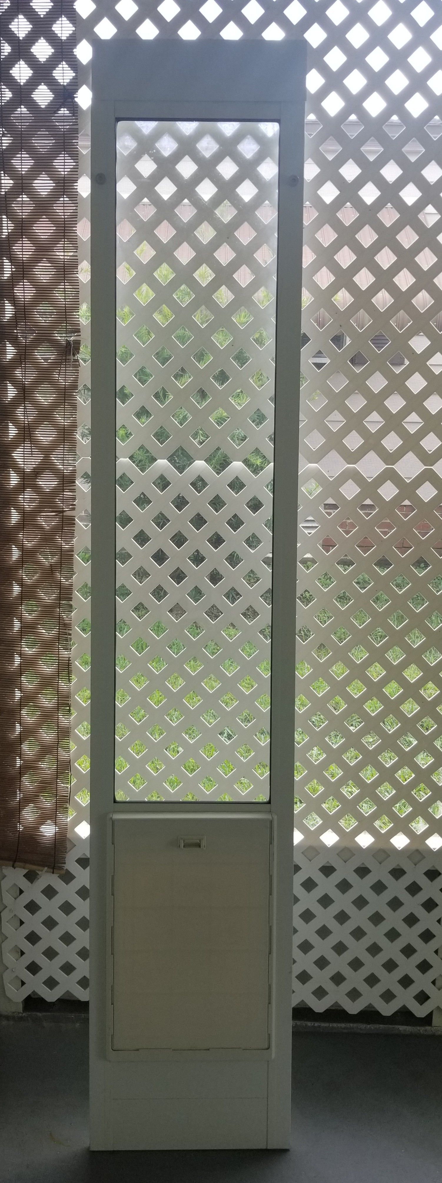 Pet door for slider