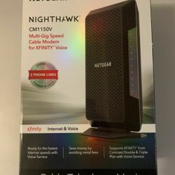 Netgear Nighthawk Cable Modem CM1150V