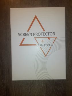 Tablet Case With Screen Protector 