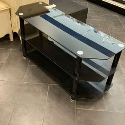 Glass Entertainment Center 