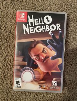 Nintendo switch game - Hello Neighbor 