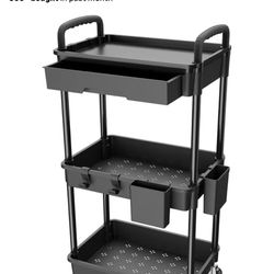 3- Tier Rolling Utility Cart 