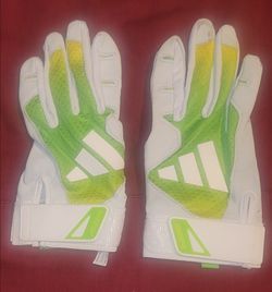 Brand New Adidas Adizero 6.0 Elite Candy Lime Batting Gloves Baseball Men Size Medium