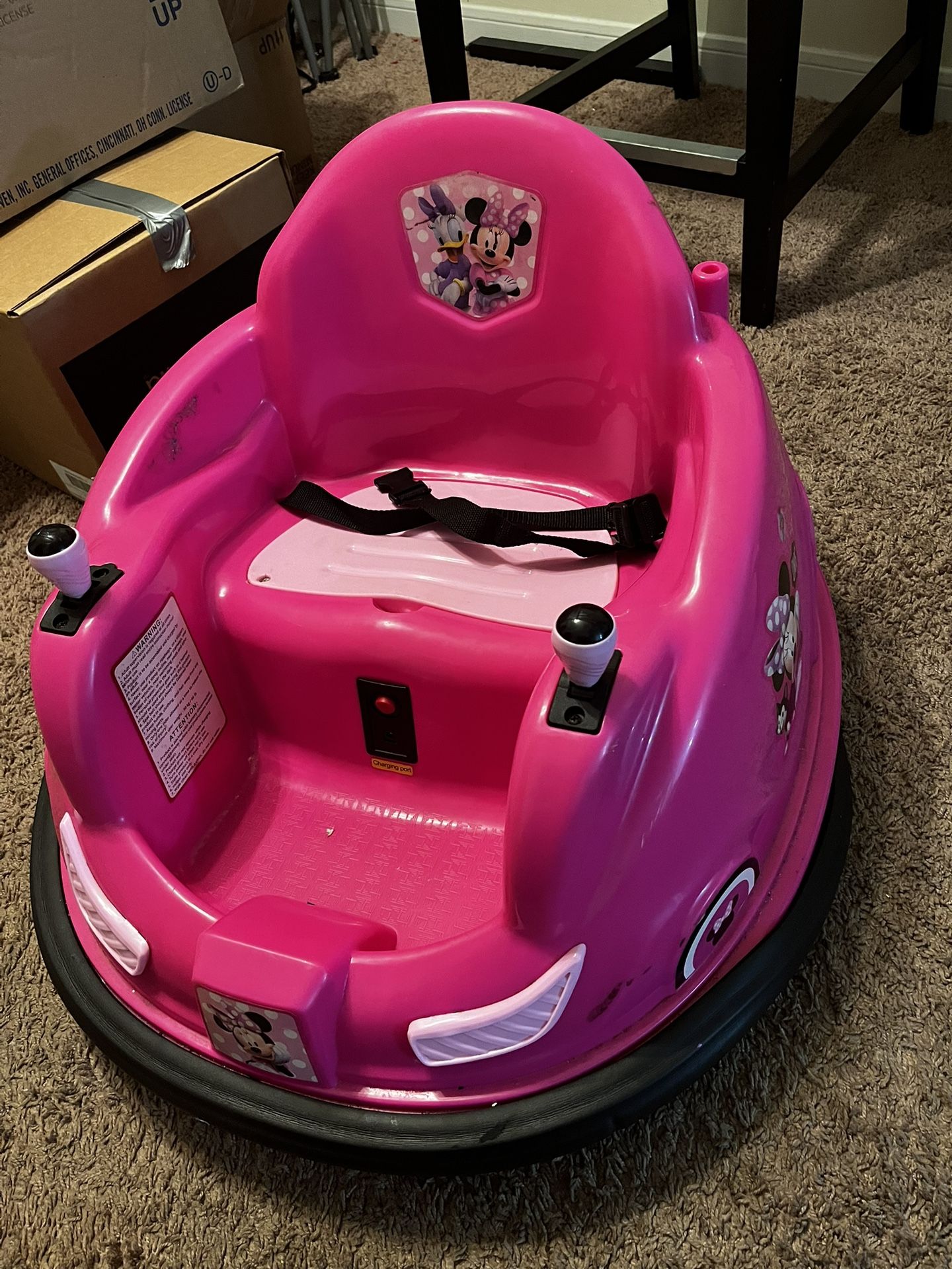Minnie Mouse Bumper Car