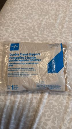 Medline Double Tread Slippers