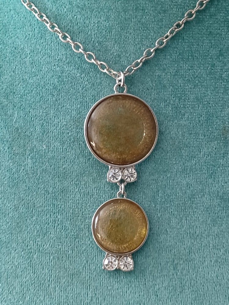 Circles Pendant Necklace Set