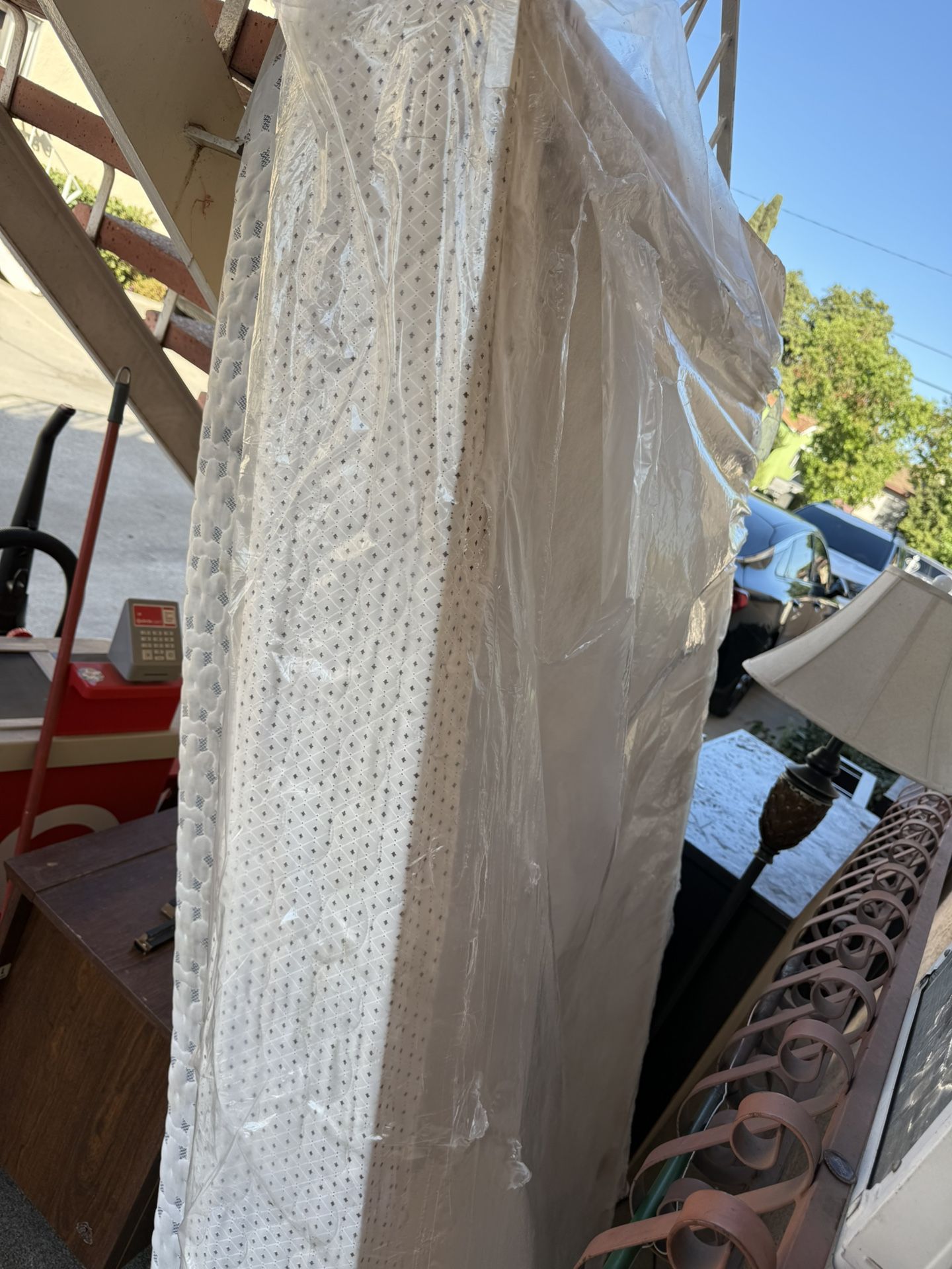 Used Box spring In Plastic