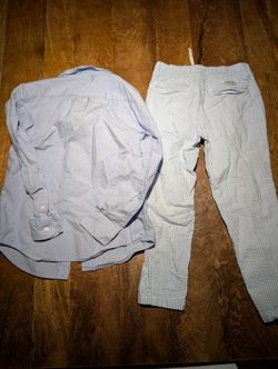 Janie And Jack Pants And Shirt 