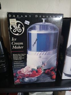 New! Dreamy ice cream maker