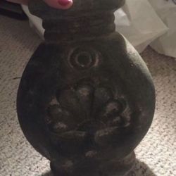 Tribal / Indian vase / decor / handmade / clay 