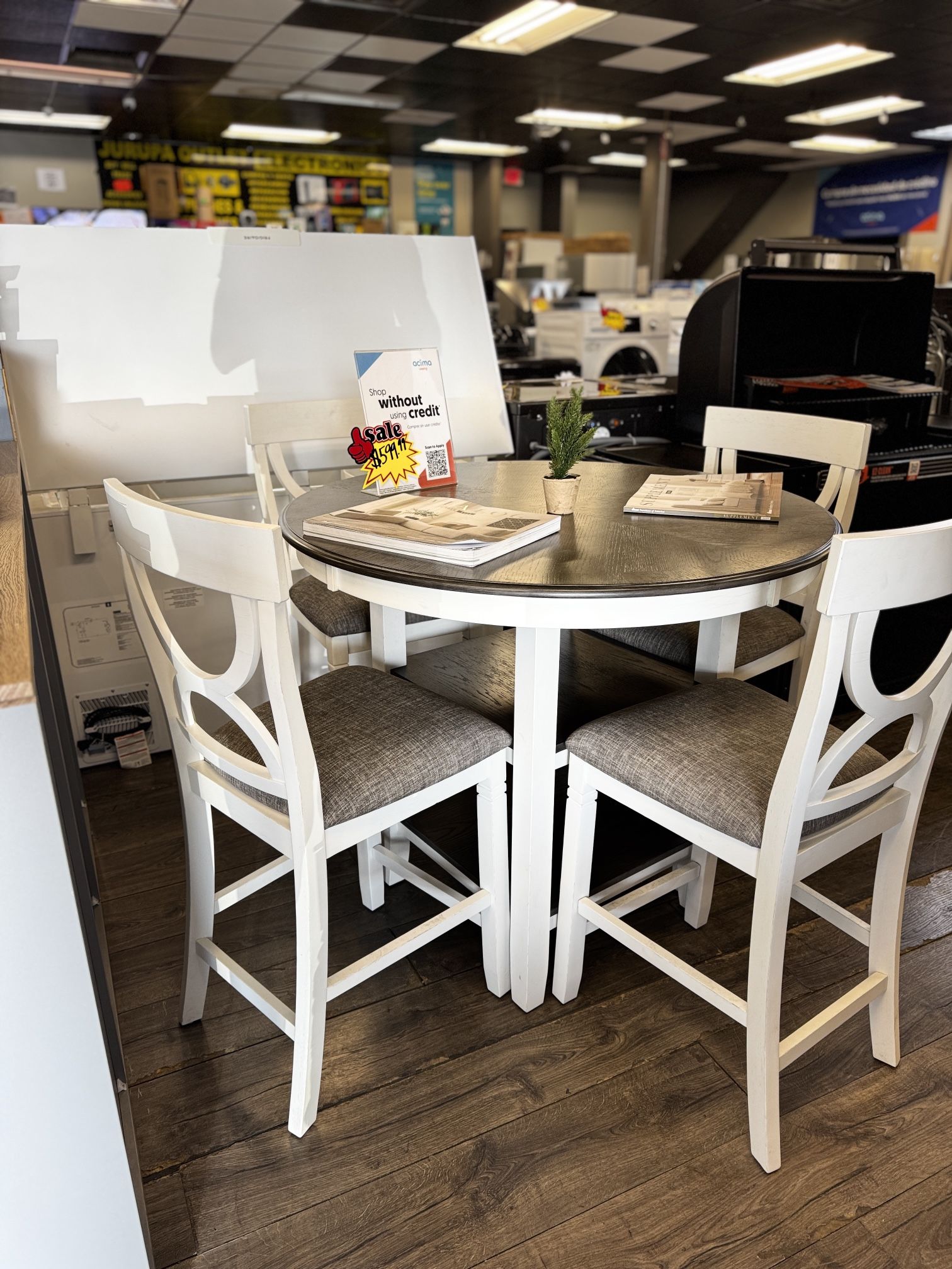 5- Piece Dining Table (Take It Home In Payments/ llévatelo a casa en pagos)