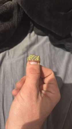 14kt Gold Nugget Ring