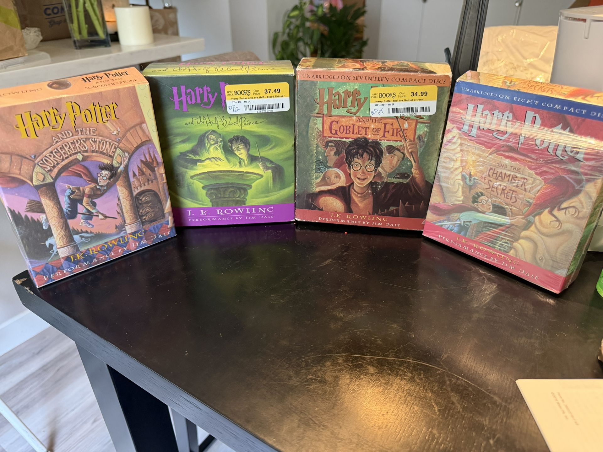 AUDIO BOOK HARRY POTTER AND THE GOBLET OF FIRE READ BY JIM 