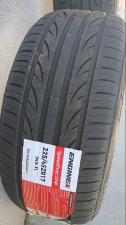 2 new 225/45zr17 tires