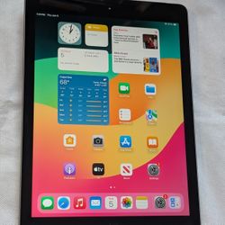 Very Nice APPLE iPad 6 32GB WIFI PLUS 4G CELLULAR UNLOCKED iOS17 
