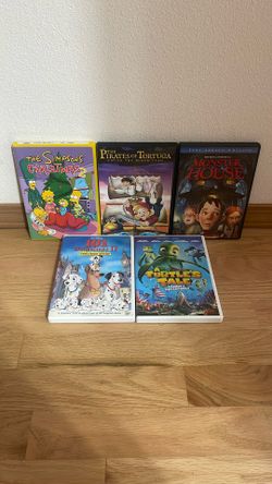Five Unique Classic Adventure DVD Cartoon