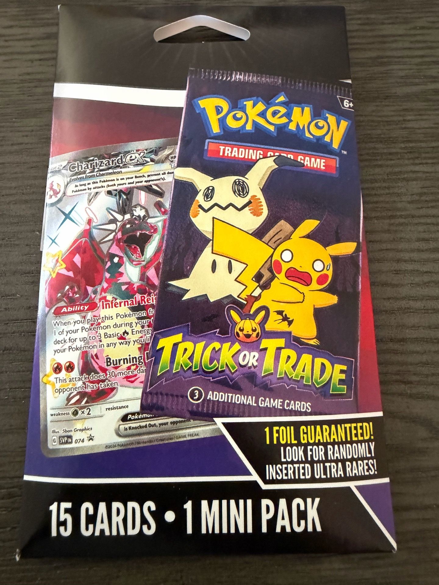 Pokemon Trading Card Game Trick or Trade Pack 15 Cards 1 Mini Pack