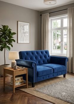 LoveSeat Blue Eectric Delivery