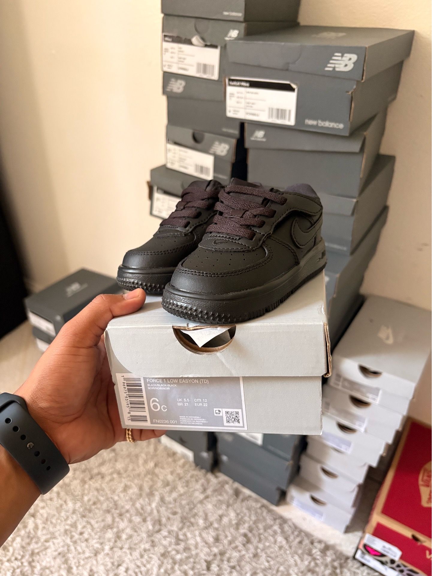 Kids/toddler Nike air Force sizes 2c, 4c, 6c