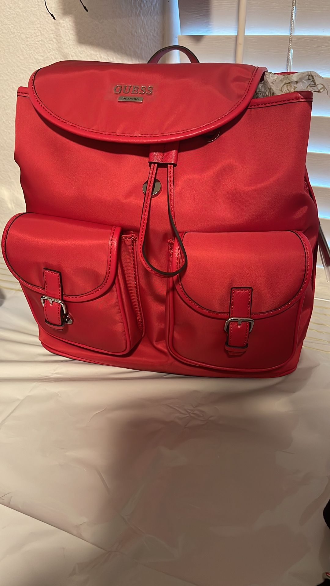 Backpack Red And Black GUESS $50