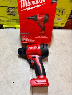 Milwaukee TOOL ONLY NO ACCESSORIES  M18 18V Lithium-lon 570 MPH Brushless Cordless Precision Blower with Variable Speed Trigger and Trigger Lock NEW 1