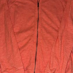 Coral Zip up Sweatshirt 