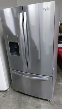 Whirlpool French Door Refrigerator Stainless Steel