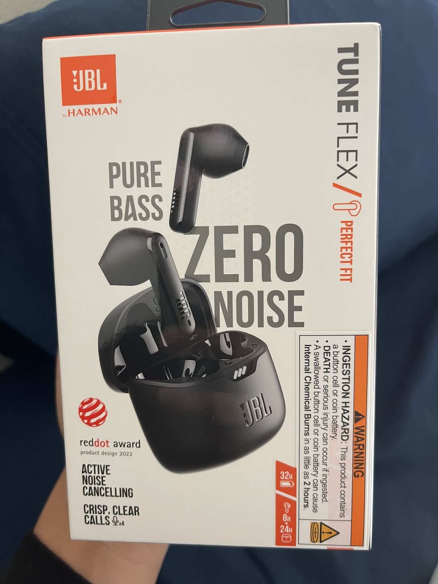 JBL Tune Flex True Wireless Noise Cancelling Earbuds