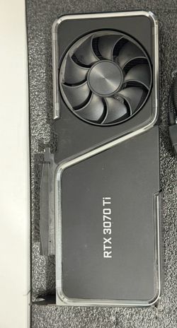 NVIDIA RTX 3070 TI - 8 GB VRAM, Founders Edition