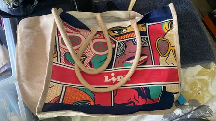 Lidl Pop Art canvas Tote Bag