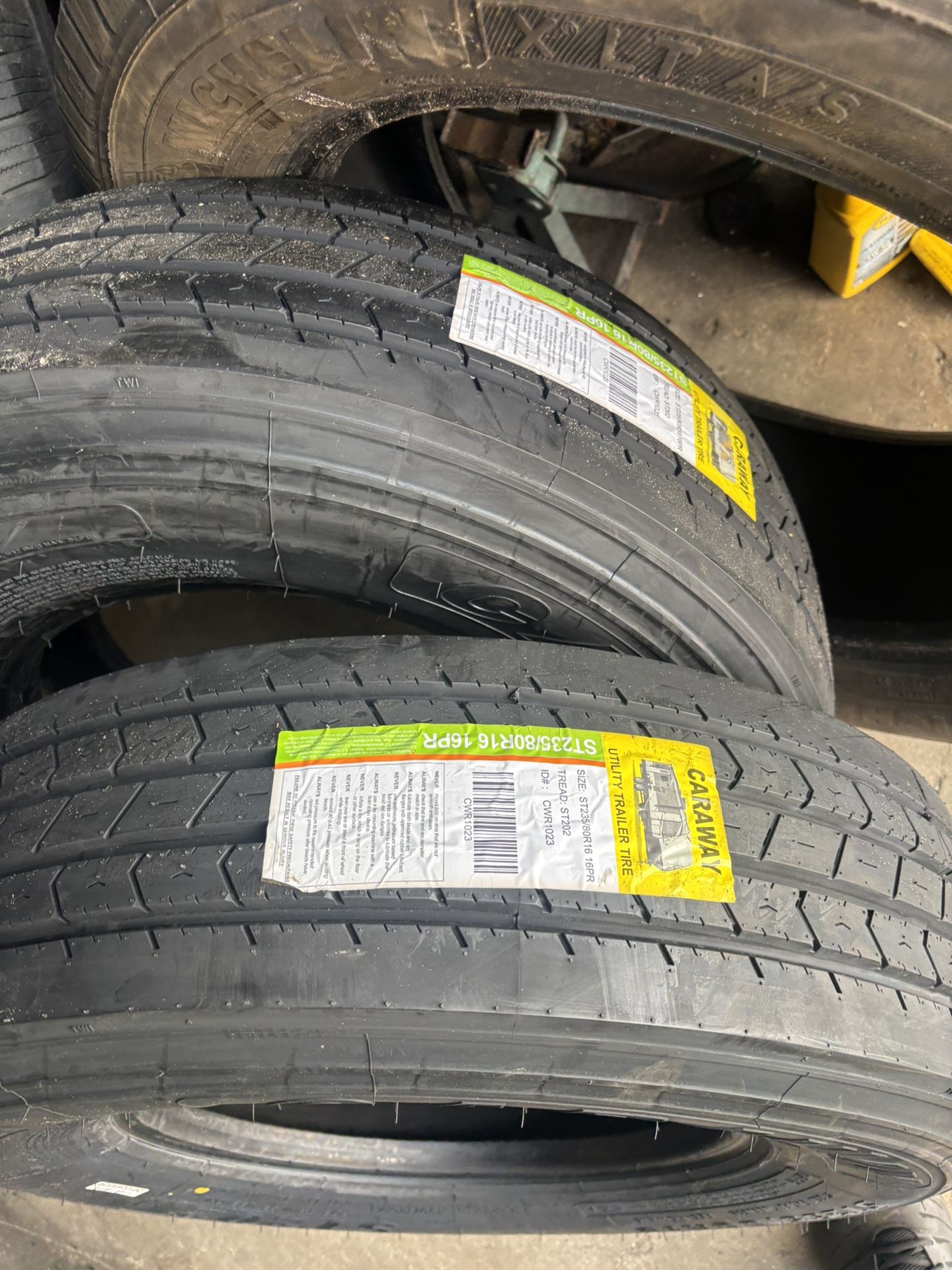 New 16 ply trailer tire
