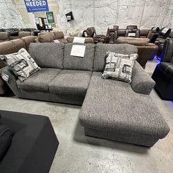Sectional Sofa Reversible With Pillows Brand New.$49 down same day delivery available 