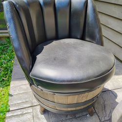Whiskey Barrel Chair
