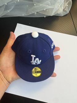 New Era LA Dodgers Mini Cap 59FIFTY Miniature Fitted Collectible Hat Size 4 1/4