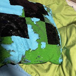 Minecraft Comforter And Pillow Set
