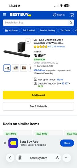 LG  S90TY Soundbar